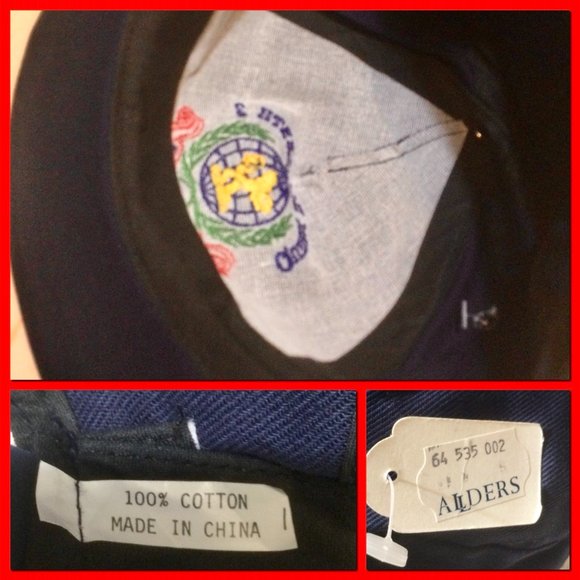 Vtg QE11 Souvenir Hat - Picture 3 of 3